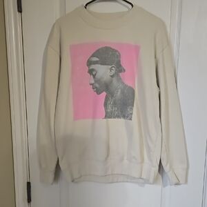 Graphic Cream Sweater
